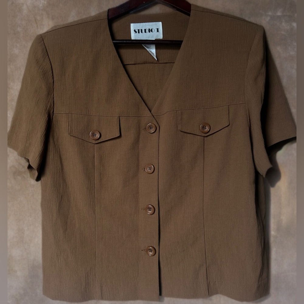 Vintage Studio1 Size 14 | Retro Work Wear | 80s/90s Minimalist| Corpcore